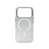 iPhone 15 Pro Max Carcasa  Magsafe Transparente con Degradado y Textura Lineal