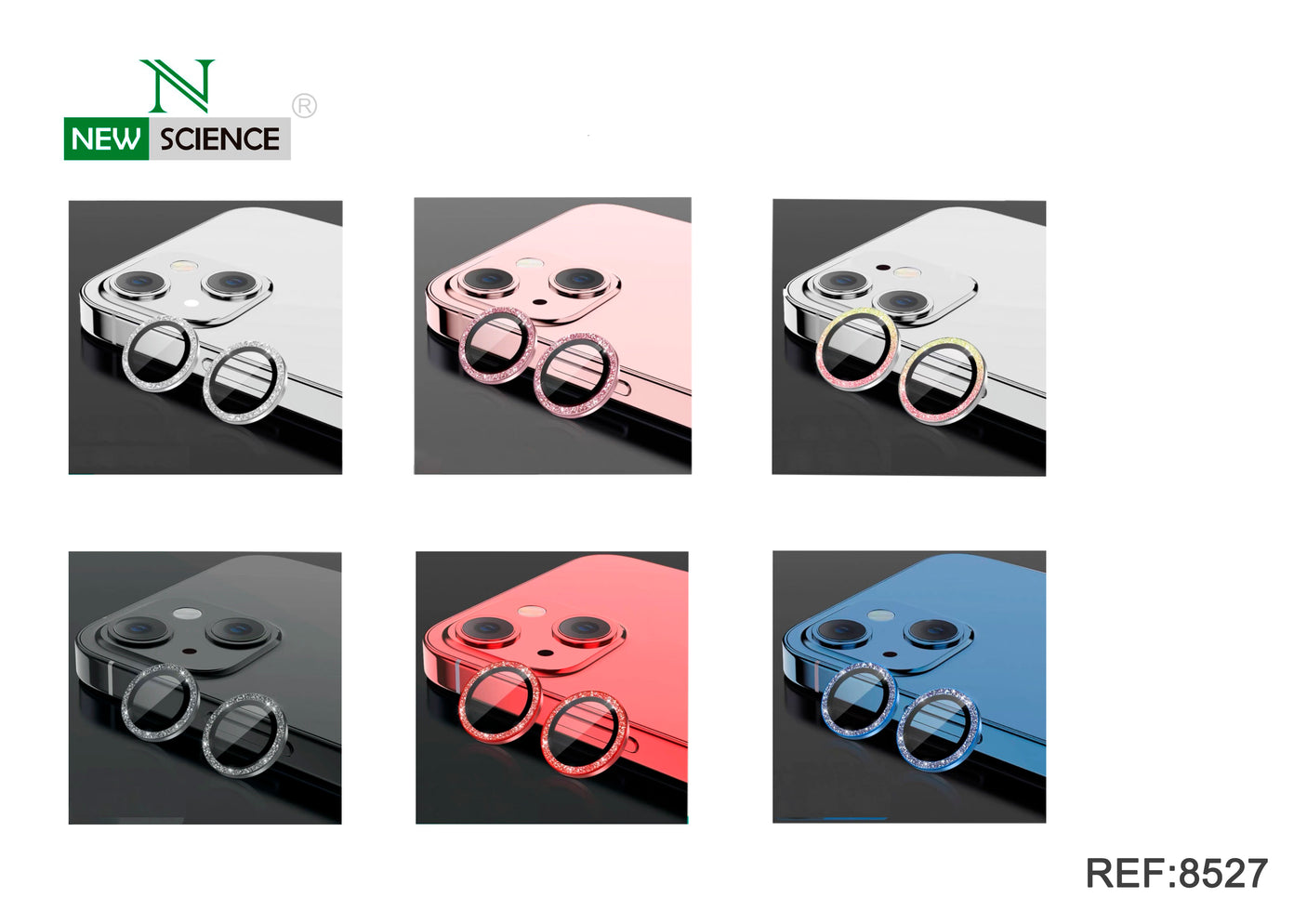 Glitter Camera Lens Protector iPhone 14/14 Plus