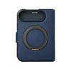 iPhone Duo Carcasa Magsafe Tacto Piel -Soporte+Tarjetro+Libro 3 En 1