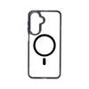 Samsung A17 Carcasa MagSafe Transparente con Borde a Color