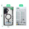 Samsung A17 Carcasa MagSafe Transparente con Borde a Color