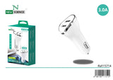 Adaptador Coche 3.0A 15W 2USB Modelo C13