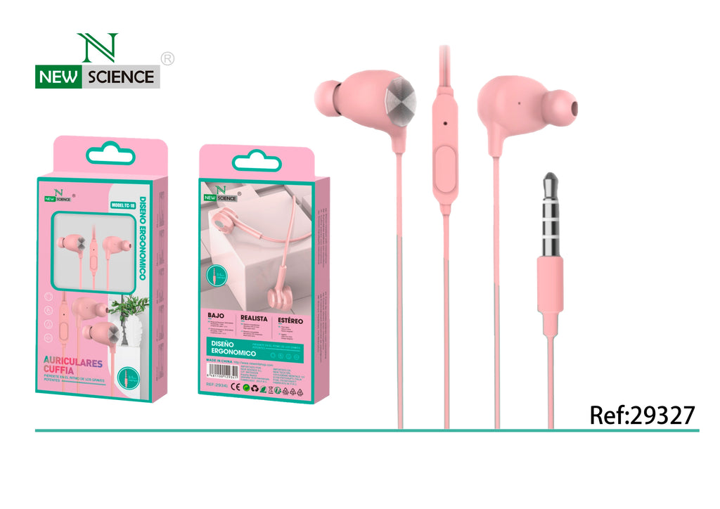 Headphones 3.5mm Jack with TC-18 Cushion