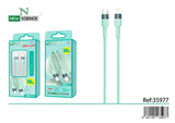 Cabo PD USB-C para iPhone 30W 1M T-8