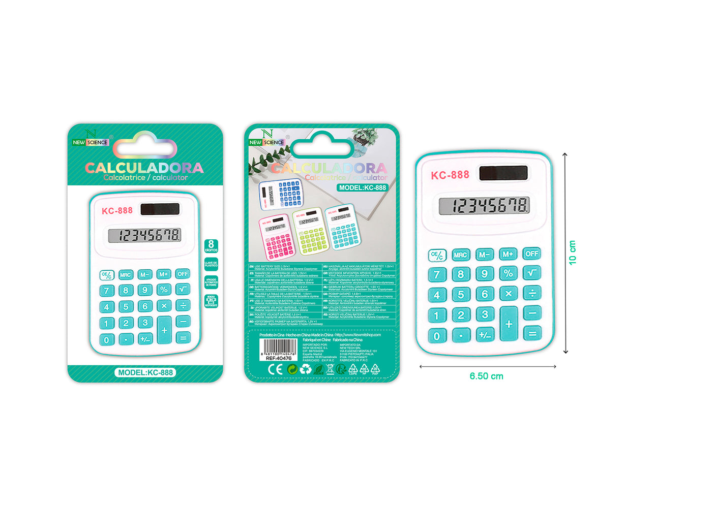 Mini Calculator Model:KC-888