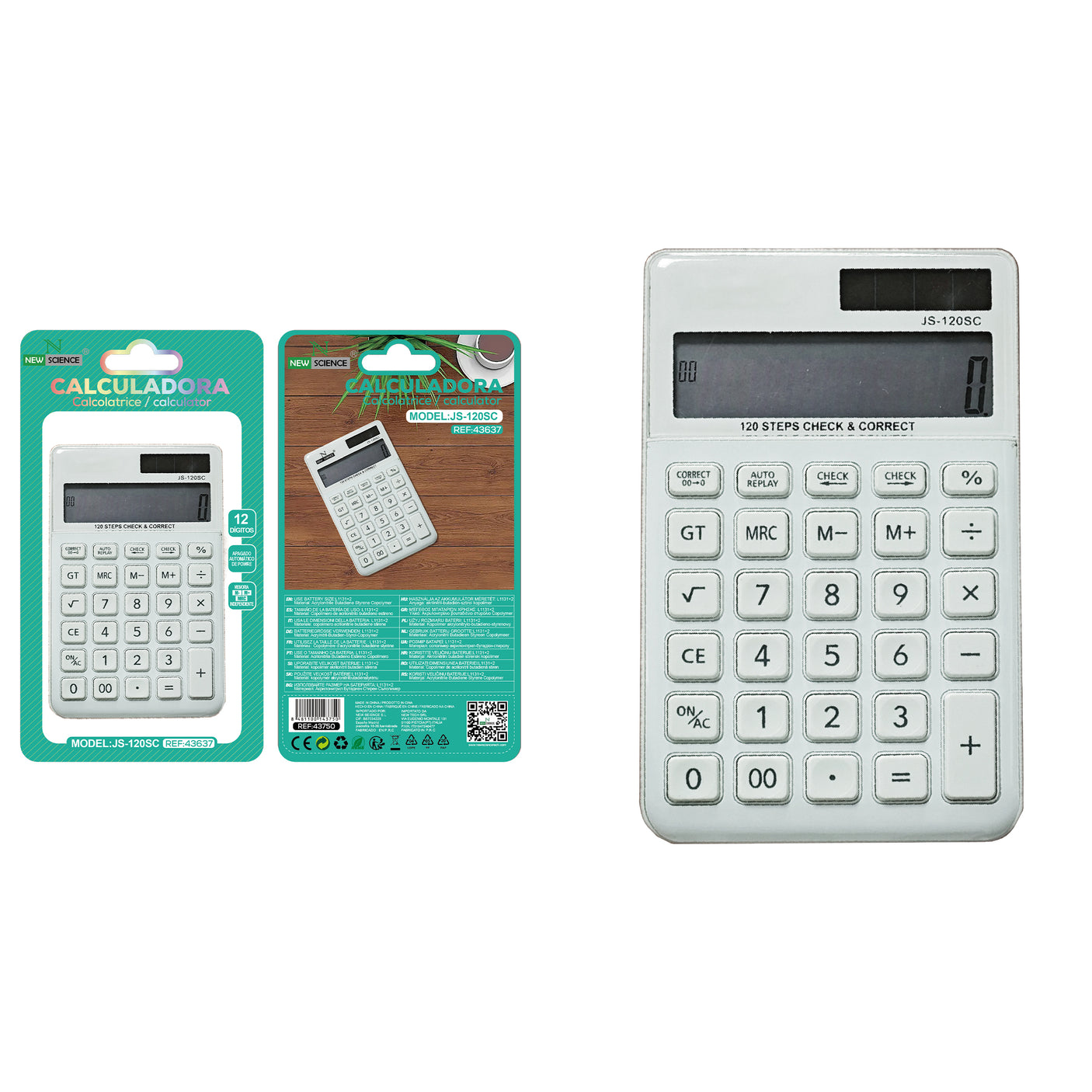 JS-120SC Calculator