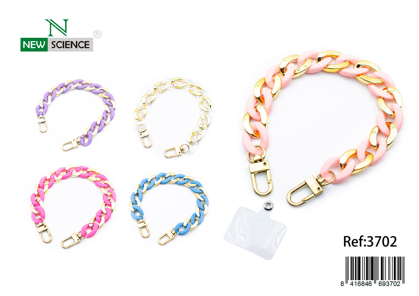 Pulsera para móvil de 27cm (Paquete 10 uds)