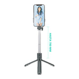 Palo Selfie Tripode con Luz  Hasta 70CM HD-259