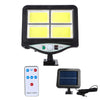 Lámpara Solar de Pared (con mando a distancia) Modelo BK-128-4COB