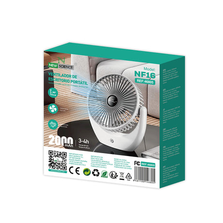 Ventilador de Escritorio Modelo NF16