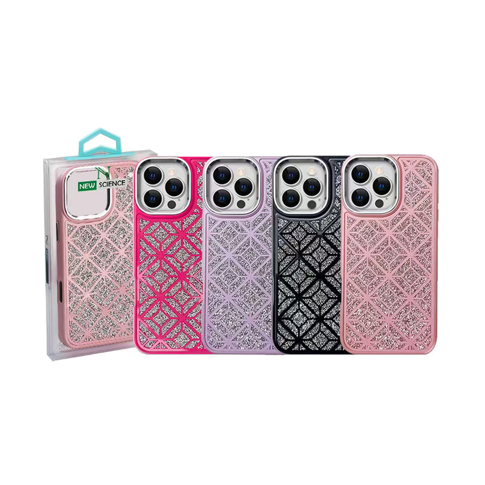 iPhone 17 Plus Funda Estampada Brillante con Mandalas