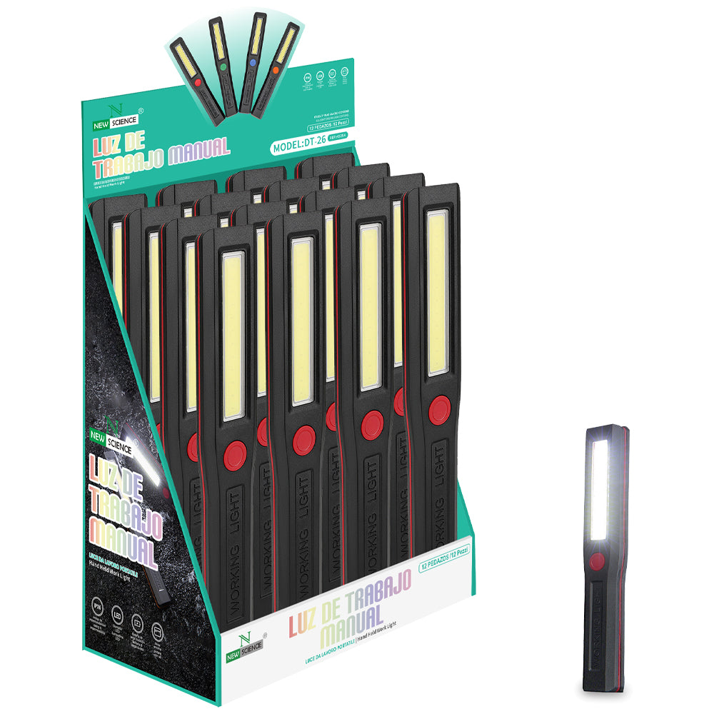 Pack Luz de trabajo manual  DT-26 ( 12 Piezas)