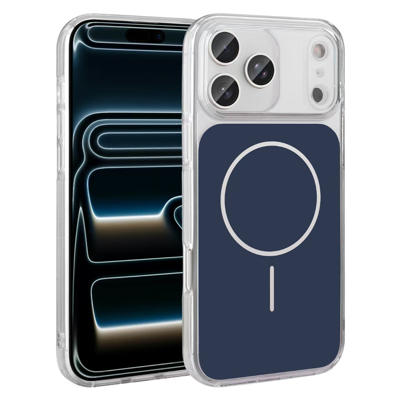 iPhone 17 Funda Transparente MagSafe de Tacto Suave