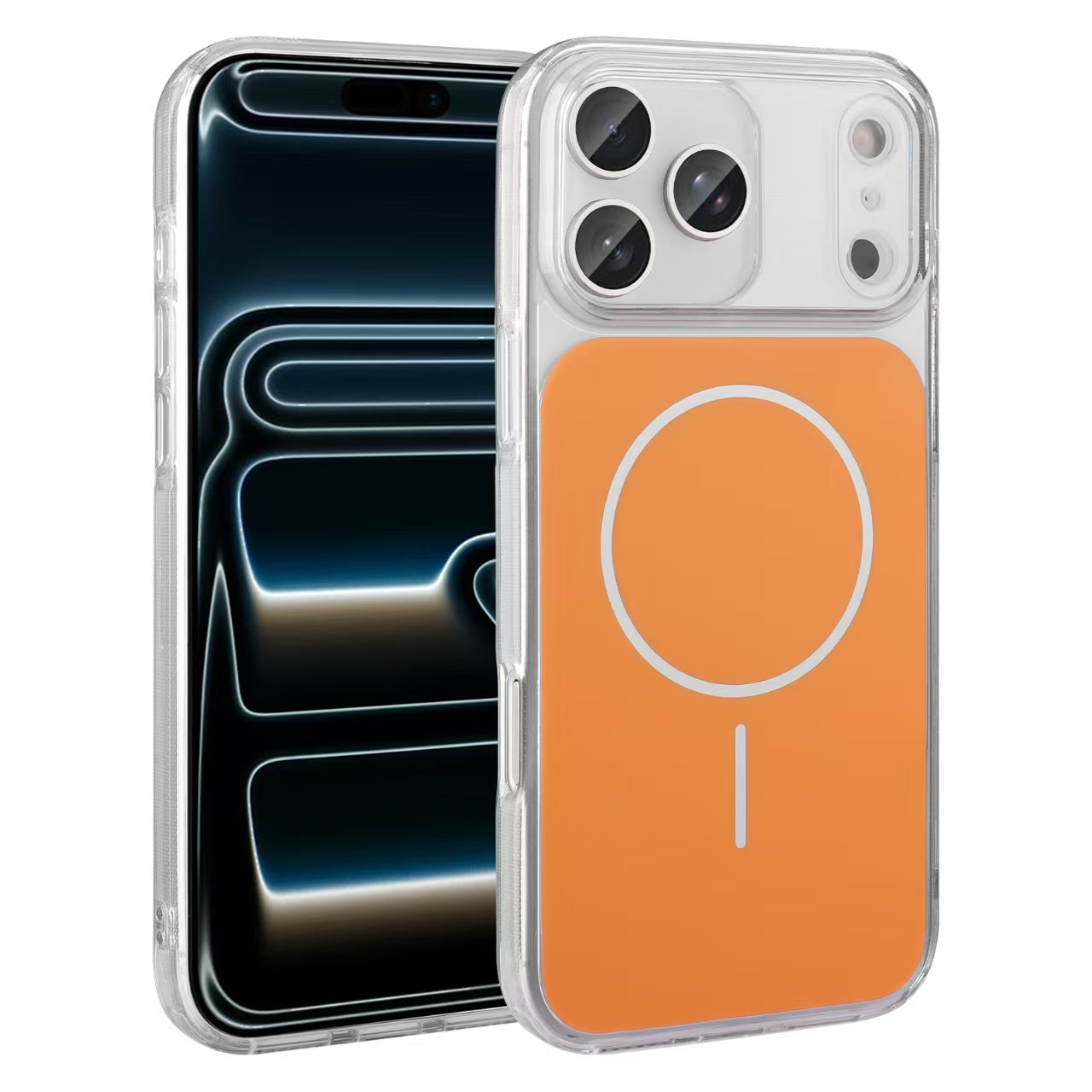 iPhone 17 Funda Transparente MagSafe de Tacto Suave