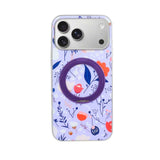 iPhone 17 Air Funda Estampada Floral con Soporte 360°