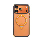 iPhone 16 Funda Mate con Soporte de Anillo 360° y Protector de Lente Incluido