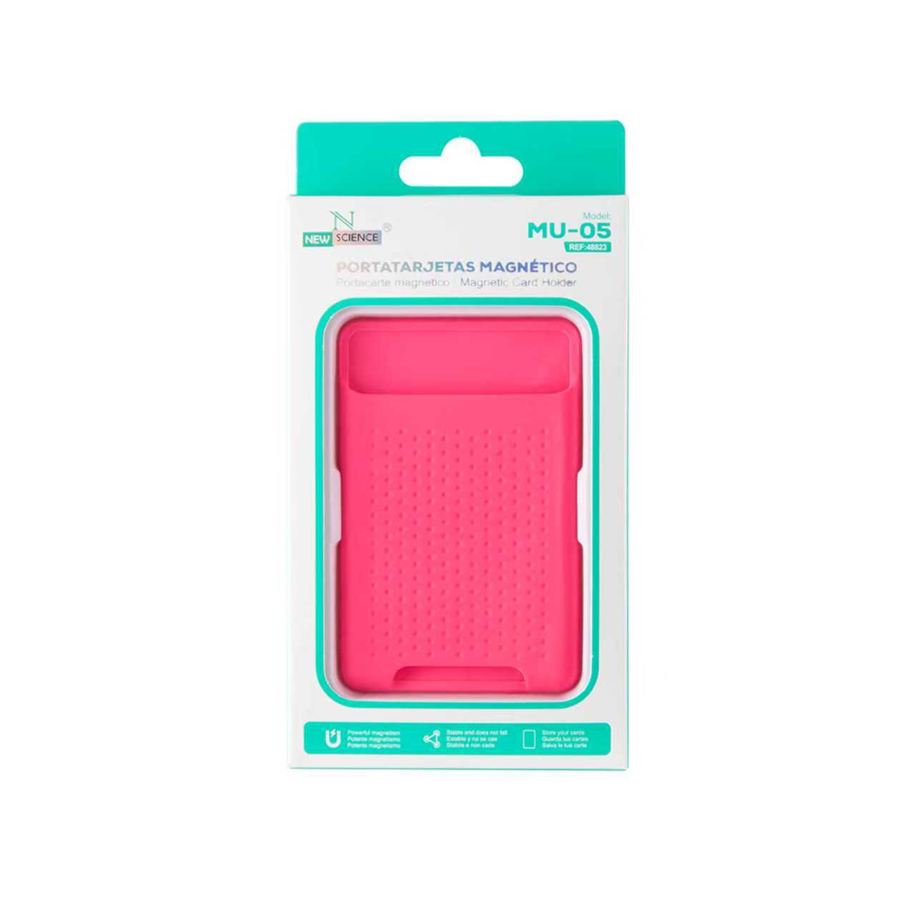 Tarjetero Magnético de Silicona Model: MU-05