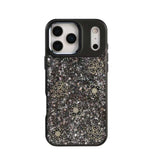 Redmi A5 173mm Funda Brillante con Flores en Purpurina