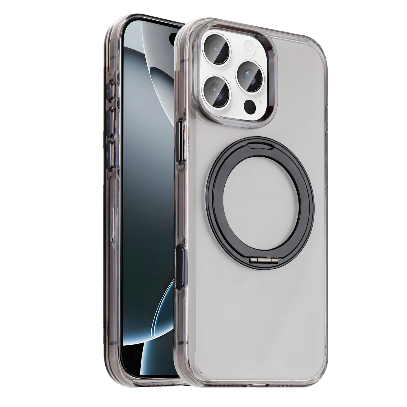 Carcasa Magsafe iPhone 16 Pro Max Pro con Anillo Soporte