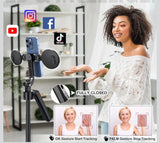 Trípode Selfie con Seguimiento IA y Luz LED DE-52