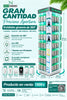 Expositor Giratorio 360° Electrónica con Set de Productos