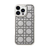 Funda Brillante Redmi A3 con Diamantes en Patrón Cuadrado