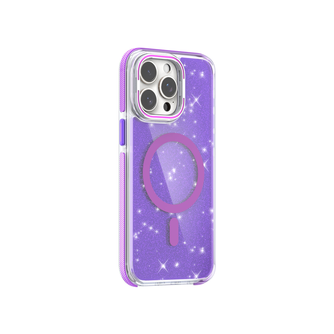 iPhone 16 Glitter Case Reinforced Magsafe