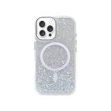iPhone 16 Pro Max Funda con purpurina degradada Magsafe