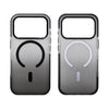 iPhone 15 Pro Max Carcasa  Magsafe Transparente con Degradado y Textura Lineal