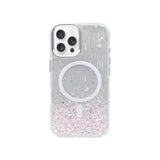 iPhone 16 Pro Max Funda con purpurina degradada Magsafe
