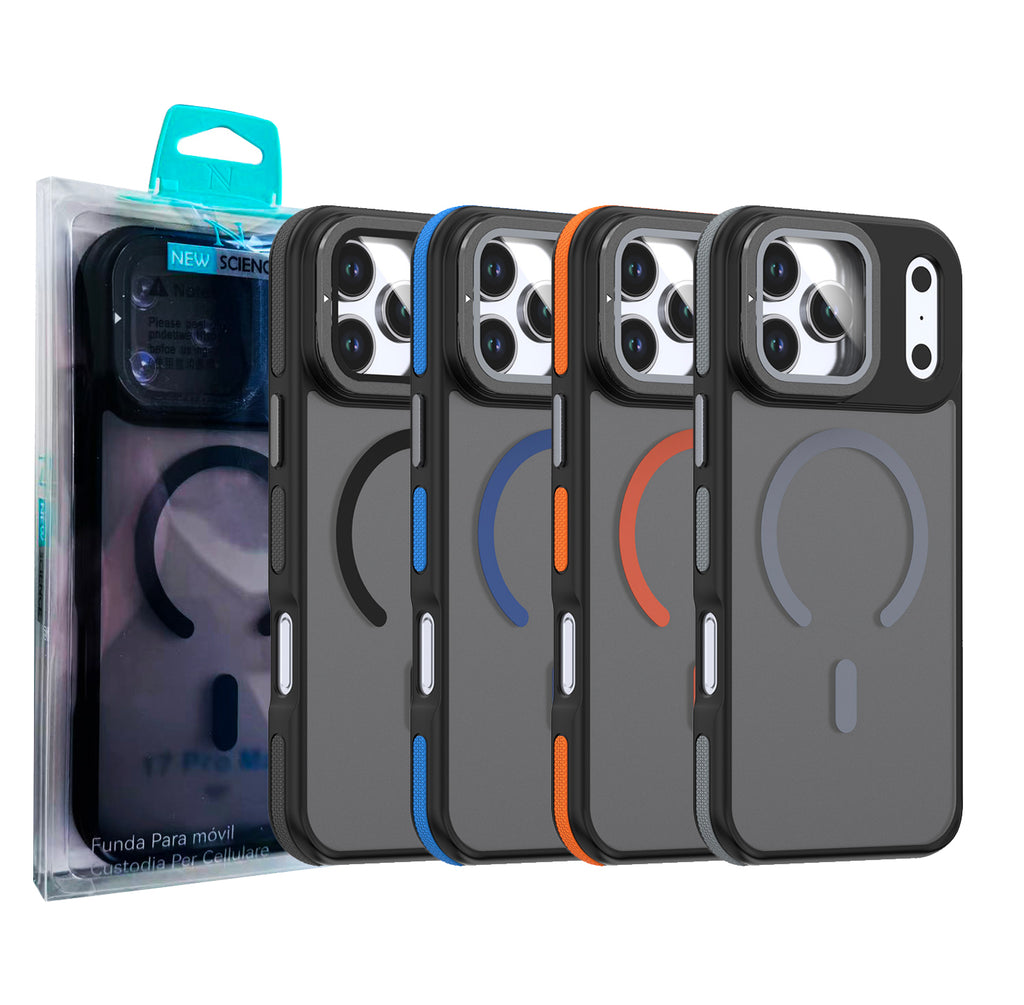iPhone 17 MagSafe Funda MagSafe Mate Antigolpes con Cámara Elevada