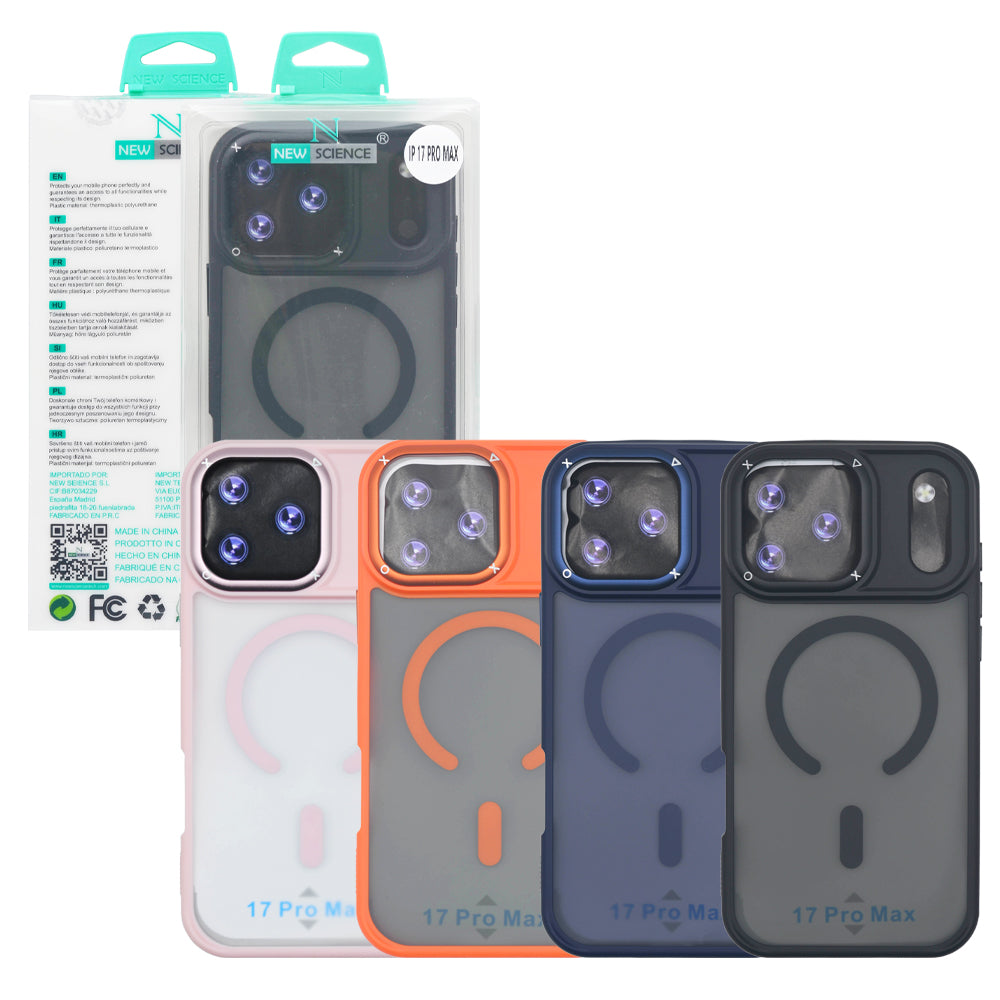 iPhone 17 Funda Antigolpes Mate con MagSafe